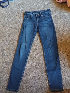 American Eagle Outfitters Indigo Skinny Jeans